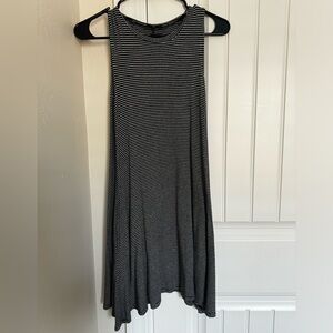 Casual black and white striped dress. From a boutique in Key West, FL.
